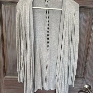 Maurices Light Gray Women's Cardigan